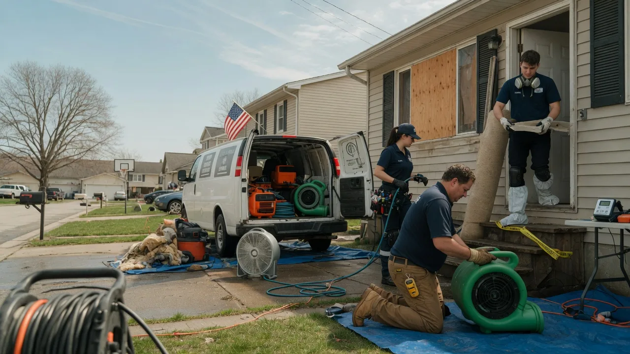 Water Damage Restoration in Laurel, IN near me